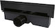 Linear Siphon Ferro Wall Slim Wall-mounted Stainless Steel 300 Mm 50 Mm Outlet Matte Black