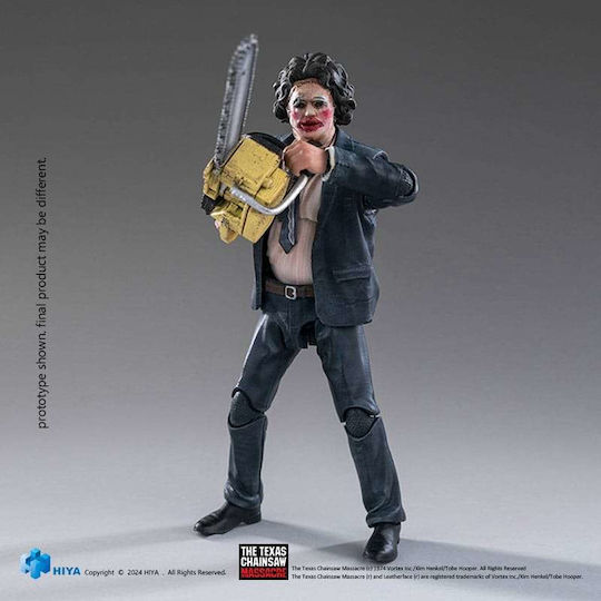Texas Chainsaw Massacre 1974 Exquisite Mini Action Figure Scale 1/18 Pretty Woman Mask Size 11cm