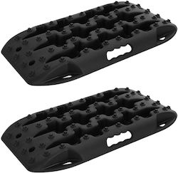 2 Pieces Black Traction Board 57,5x30,5x5,5 cm 42040603