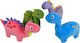 SUN-DAY Plüsch-Dinosaurier 30 cm Verschiedene Designs