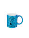 White Ceramic Mug 330ml Blue Glitter She Believed She Could After Coffee Dp9245