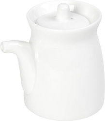 Espiel Siders Gravy Boat from White Porcelain 1...