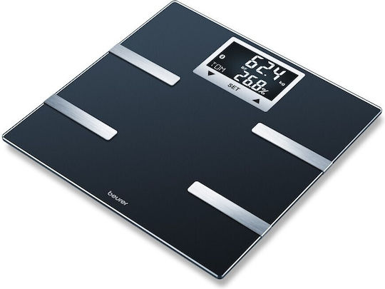 Beurer Digitale Badezimmerwaage 180kg mit Bluetooth Schwarze 888118