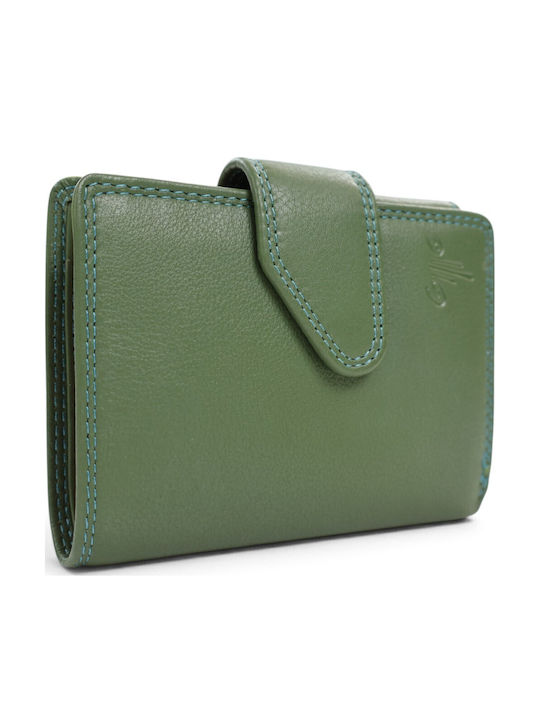 Portofel Dama Din Piele Verde