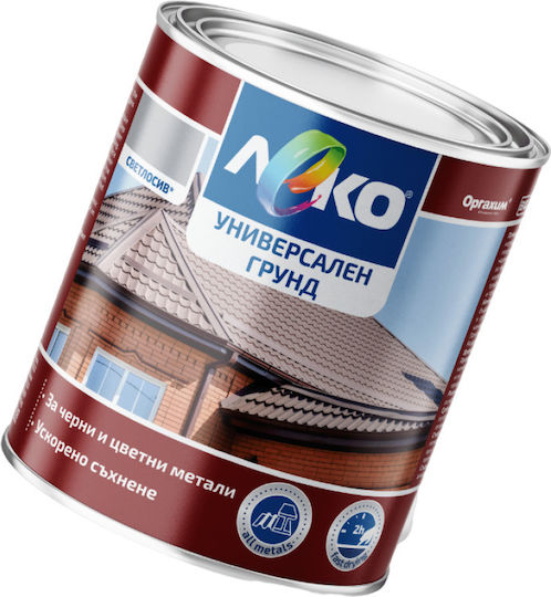 Universal Primer Leko Metal Surfaces Alkyd Base 0.90l Light Gray