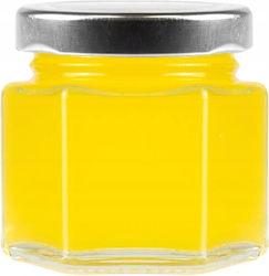 50ml Hexagonal Glass Jar Spices Honey