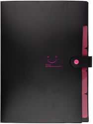 Plastic Briefcase Latch Black A4 Black Beniamin