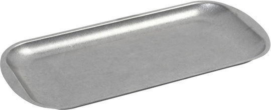 Espiel Antique Servierplatte Rostfreier Stahl Silber 45x25.5cm