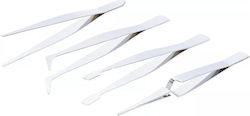 Set Tweezers 105 120 Mm 4 Pcs Bgs Diy 2044