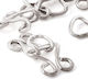 Prym Accesorii de cusut argintii 6 buc