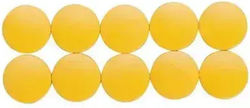 Maul Round Magnets D15mm 0.15 Kg Force 10 Pcs Set Maul Solid Yellow