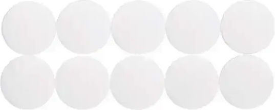 Maul Magneți rotunzi D15mm Forță de tracțiune 0.15 Kg Set de 10 bucăți Maul Alb solid