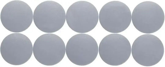 Maul Magneți Rotunzi D38mm 2.50 Kg Forță 10 Buc Set Maul Gri Solid
