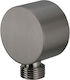 Deante Round Corner Plumbing Fitting Connector Chrome