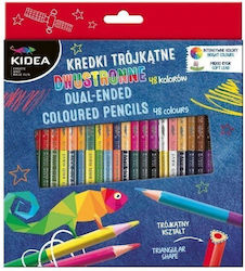 Kidea Creioane colorate Set 24 culori Kidea Creioane colorate Set 24 culori