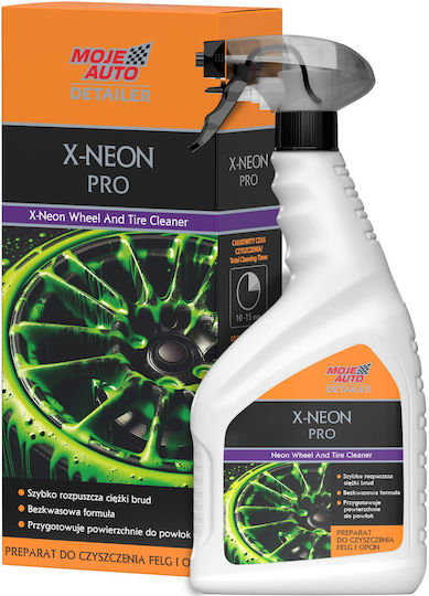 Καθαριστικό Ζαντών Ελαστικών 750ml X-neon Pro Moje Auto Detailer