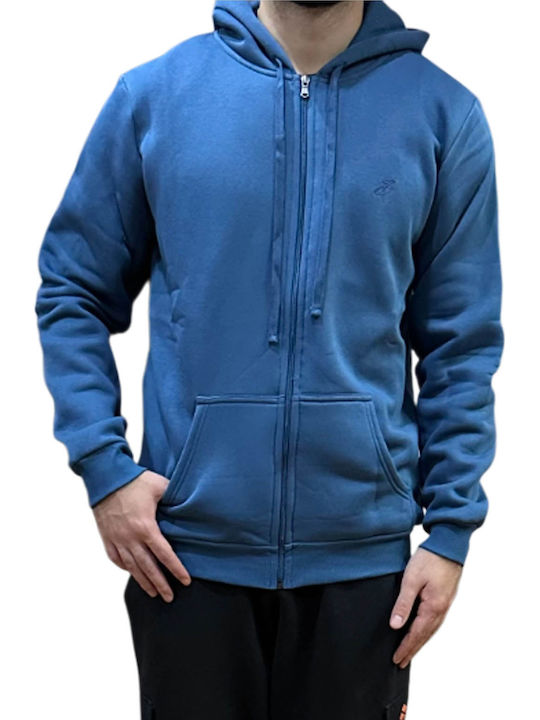 Target Sweatshirt With Hood Petrol Blue Sk