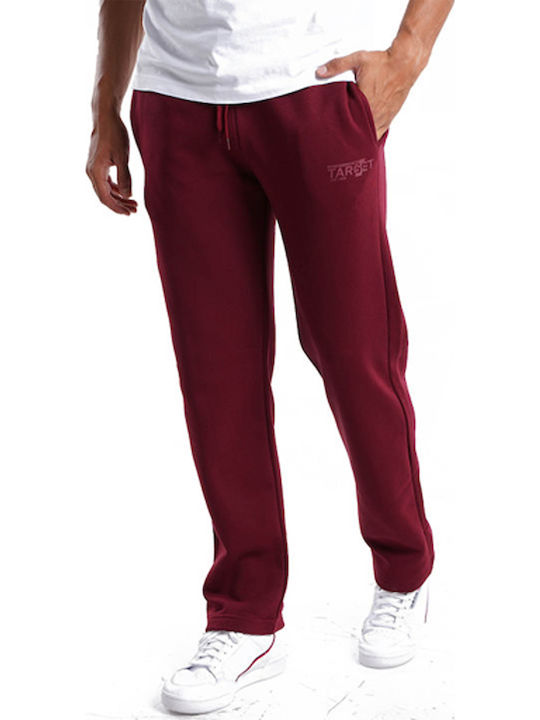 Target Pantaloni de trening Burgundy