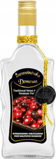 Декорирана бутилка Вълна 500ml Домашни Зеленчуци Cranberry