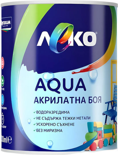 Leko Aqua Acrylfarbe Satin 0,6l Agave