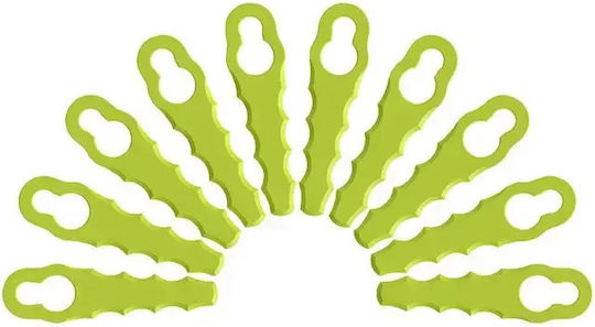 182999 Ersatzmesser Satz Für Ryobi Freischneiderklingen Rac155 Rac157 10 Stück Pro Satz