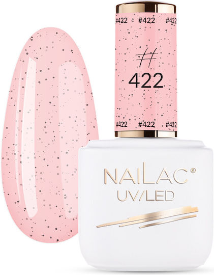 NaiLac Oja de unghii de lungă durată Quick Dry Bej #422 7ml