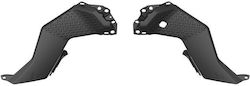 Racetech Rtech 2025/12 Middle Side Panels Left Right Yamaha T7 Tenere 700 '25-'26 Black Color