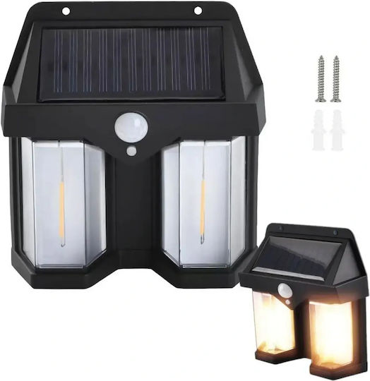 Verk Group Lampă Solară 1200lm cu Senzor de Mișcare