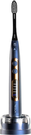 Tesla Water Flosser με Αισθητήρα Πίεσης και Θήκη Ταξιδίου Navy Μπλε