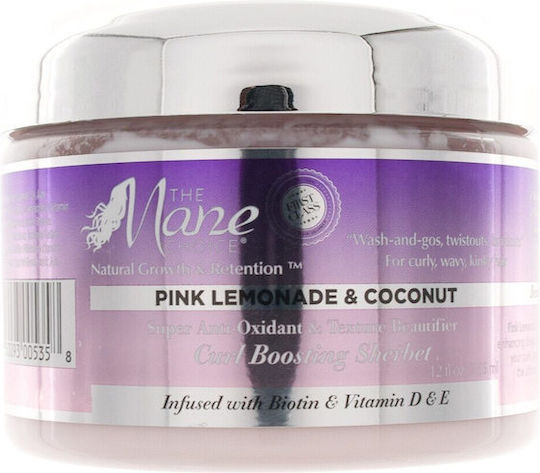 The Mane Choice Curly And Wavy Hair Cream Mască de păr pentru netezire cu Aloe Vera 360gr