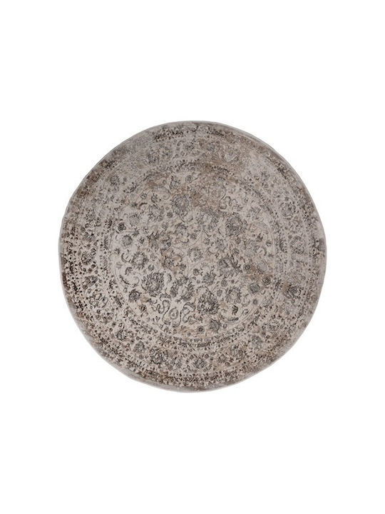 Viokarpet Gossip Rotund 8504a Alb Vison 160x160