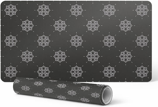 Gaming Retro Floral Pattern Mouse Keyboard 100x50 Cm