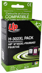 Cartușe de cerneală compatibile Uprint F6u68ae+f6u67ae HP