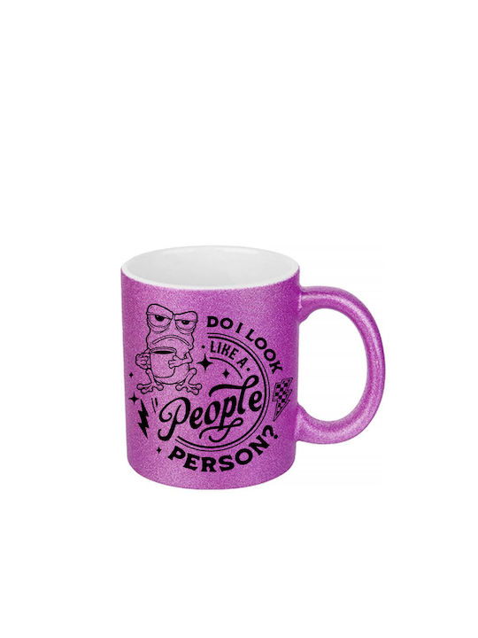 Digital Place Glitter Fuchsia Do I Look Like A ...