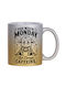 Digital Place Glitter Gold Silver Too Much Monday Not Enough Caffeine Ceramic White Mug 330ml
