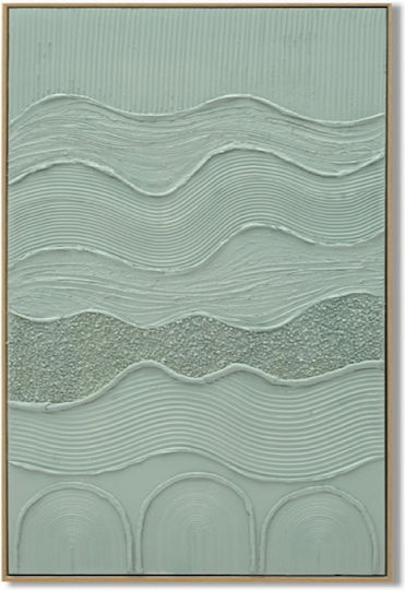 Πίνακας Καμβά “abstract Τοπίο” 62x92x4.5