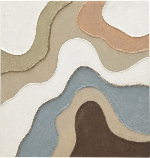 Πίνακας Καμβά "fluid Nature" 60χ60χ3