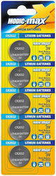 HOMie Lithium Watch Batteries CR2032 5pcs