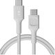 Green Cell USB 2.0 USB-C Male - USB-C 100W PD White 1.2m KABGC100PF120SW
