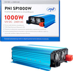 PNI Inverter Αυτοκινήτου 1000W για Μετατροπή 12V DC σε 230V AC PNI Inverter Αυτοκινήτου 1000W για Μετατροπή 12V DC σε 230V AC