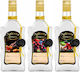 Decorated Bottle Wavy Pattern 500ml Premium Home Liqueur