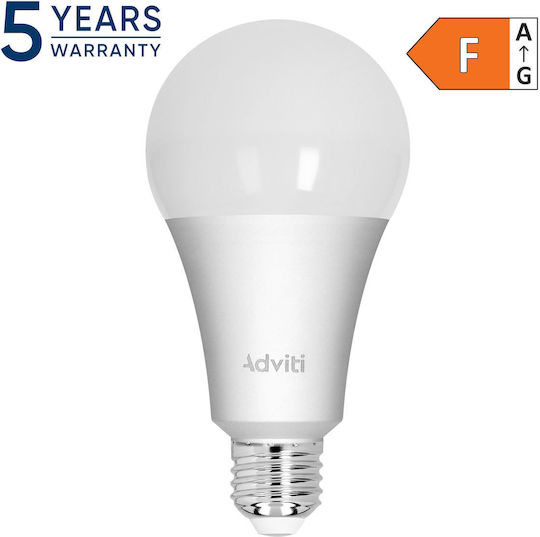 Orno Bec LED 21W Pentru Bază De Bec E27 Și Formă A80 Alb Rece