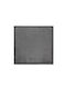 Hakuna Matte Handgefertigter Kinderteppich Grau 127x127cm Dicke 25mm