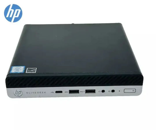 HP 800 G4 DM Refurbished Grade A (Core i7-8700T/8GB/256GB SSD/W11 Home)