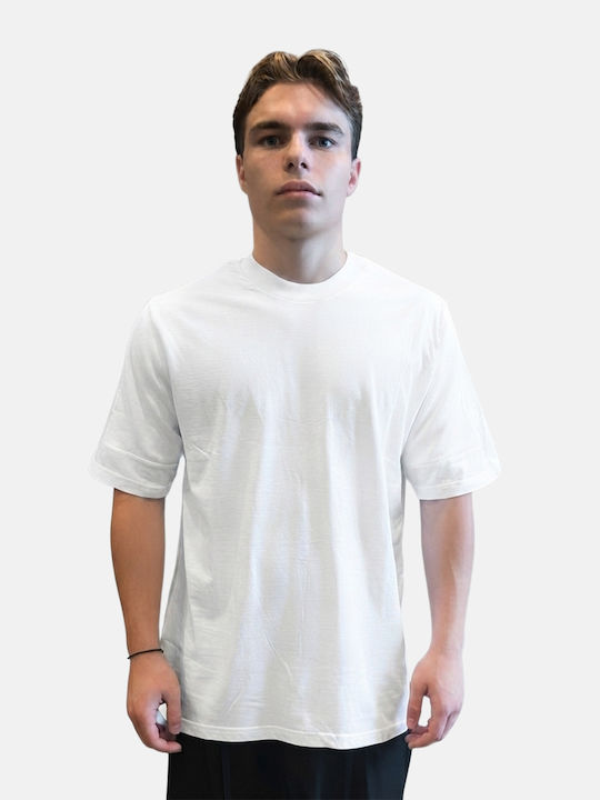 Nineteen Apparel Club Тениска Бяла