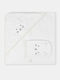 Sergent Major Baby Bath Towel Bathrobe Hooded Ecru