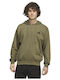 Full-zip Cardigan with Hood Khaki