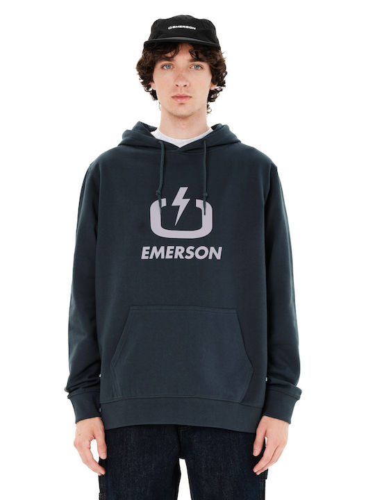 Emerson Sweatshirt Blue with Hood