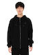 Sweatshirt mit Kapuze Schwarz