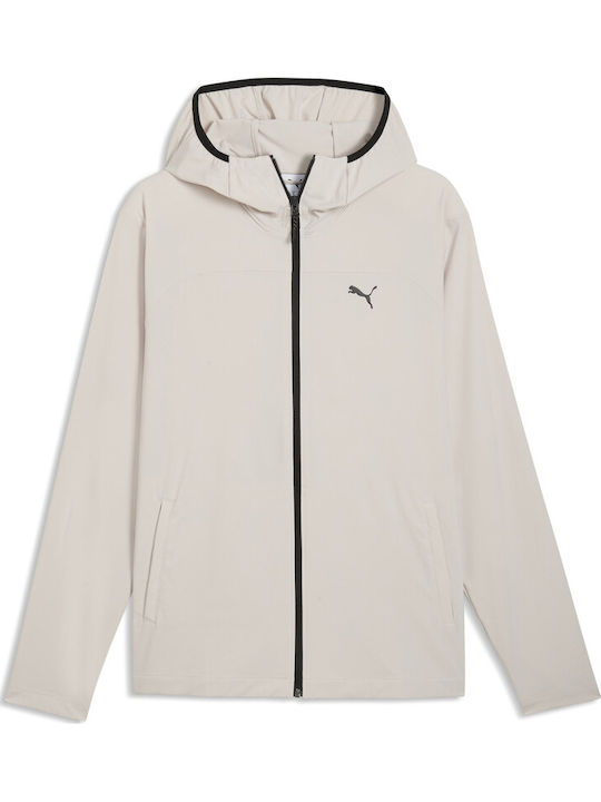 PUMA Woven Jacket Ecru
